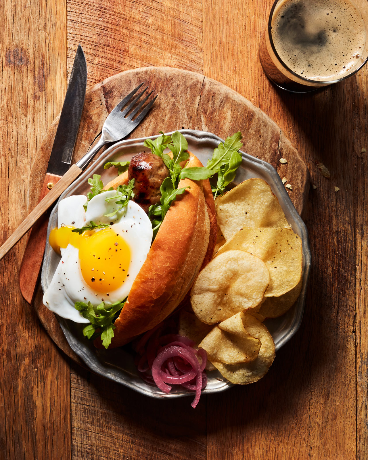 Hogwash Egg Sausage - Sara Remington San Francisco Food Photography