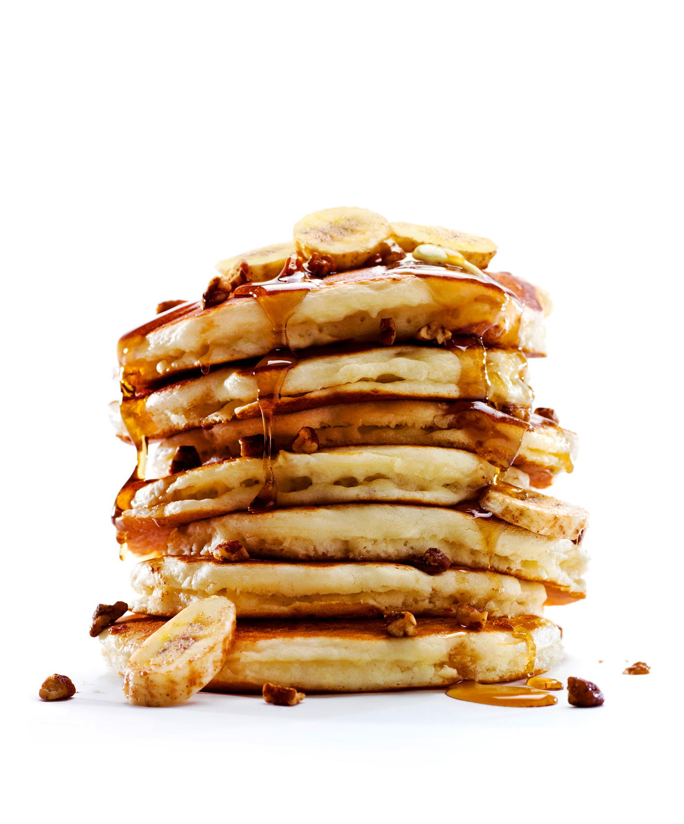Pancakes Dripping with Syrup - Sara Remington Photography